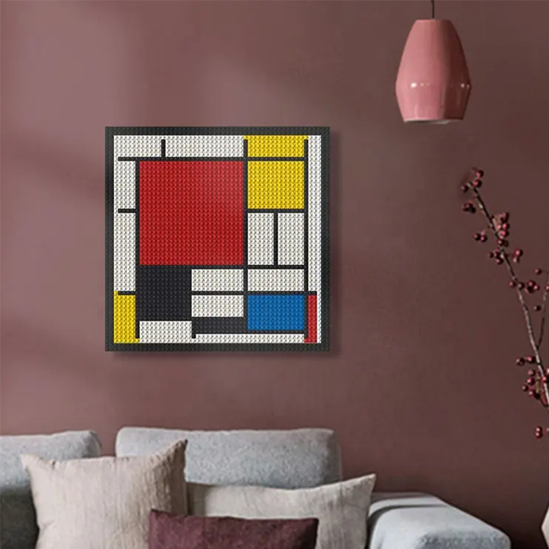 Pixel Art - The Colorful Window - My Freepixel