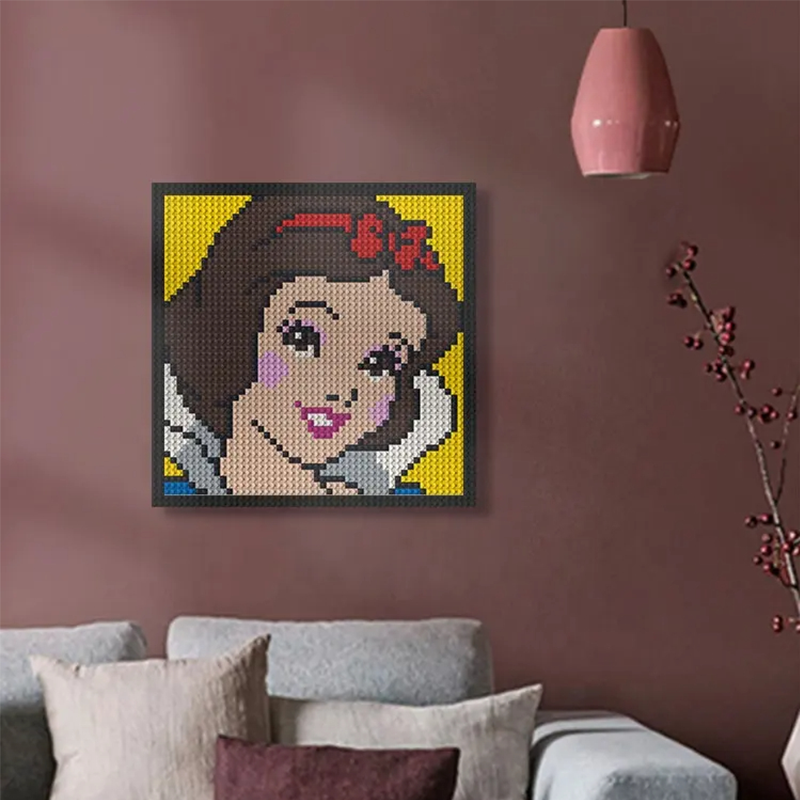 Pixel Art - The Disney Snow White - My Freepixel