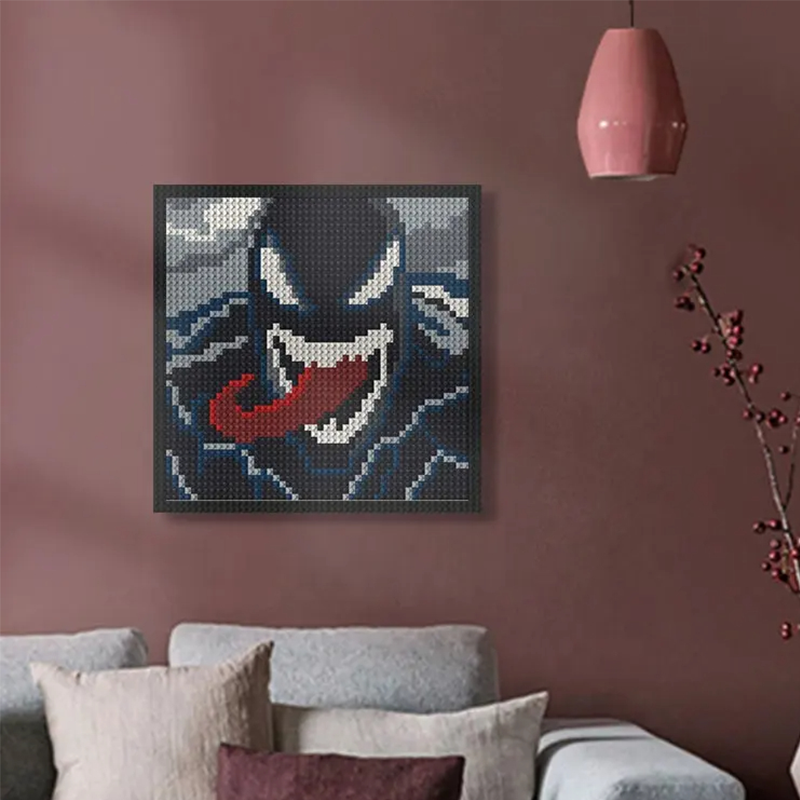 Pixel Art - Marvel Venom - My Freepixel