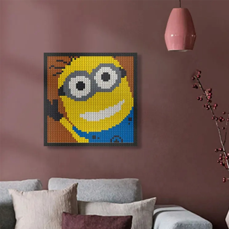 Pixel Art - Minions - My Freepixel