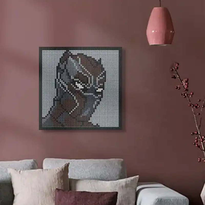 Pixel Art - Marvel Black Panther - My Freepixel