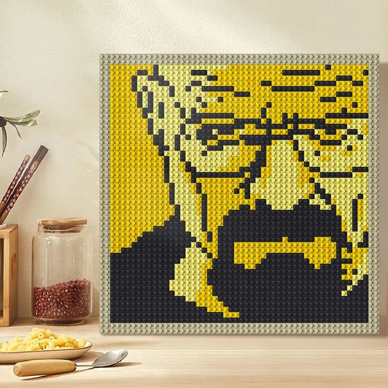 Pixel Art - Breaking Bad Walter White - My Freepixel