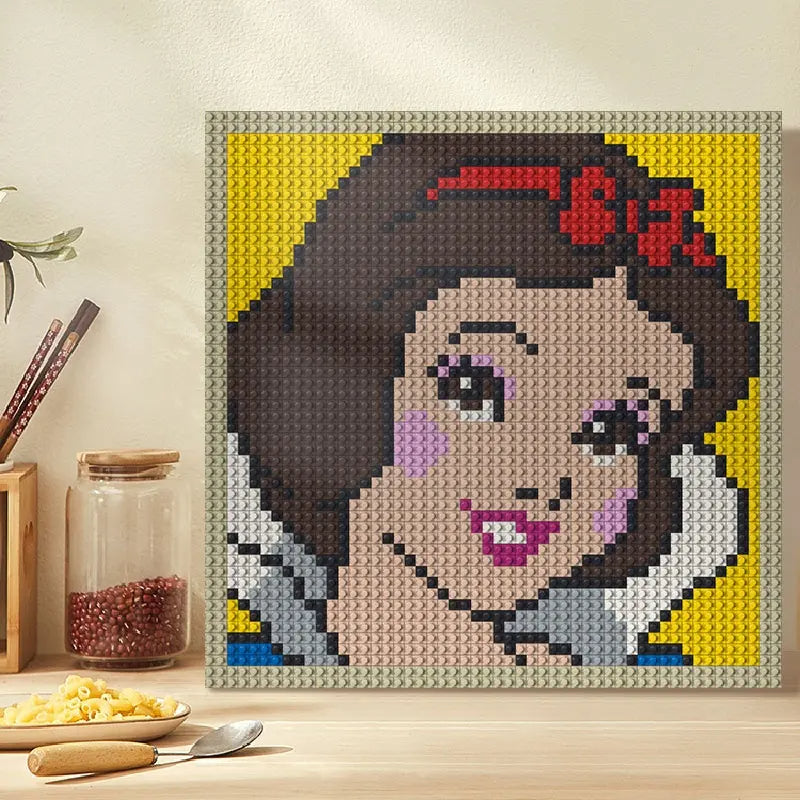 Pixel Art - The Disney Snow White - My Freepixel