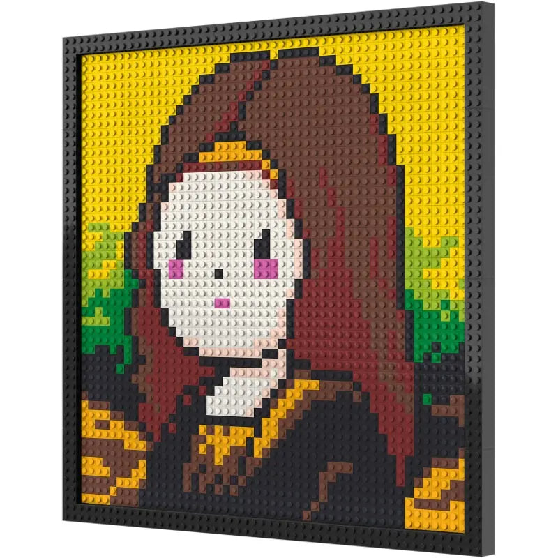 Pixel Art - The Chibi Mona Lisa - My Freepixel