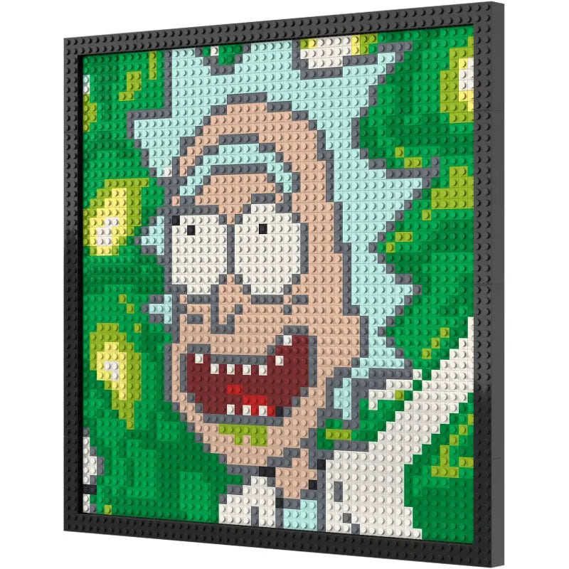 Pixel Art - Rick and Morty (Rick) - My Freepixel