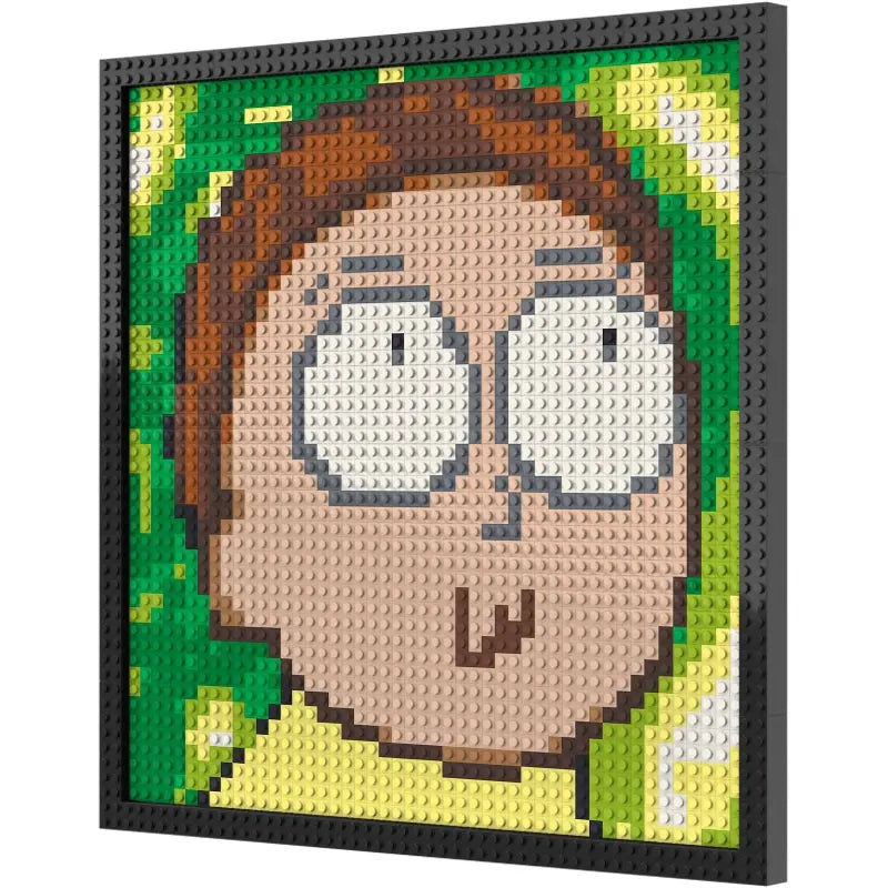 Pixel Art - Rick and Morty (Morty) - My Freepixel