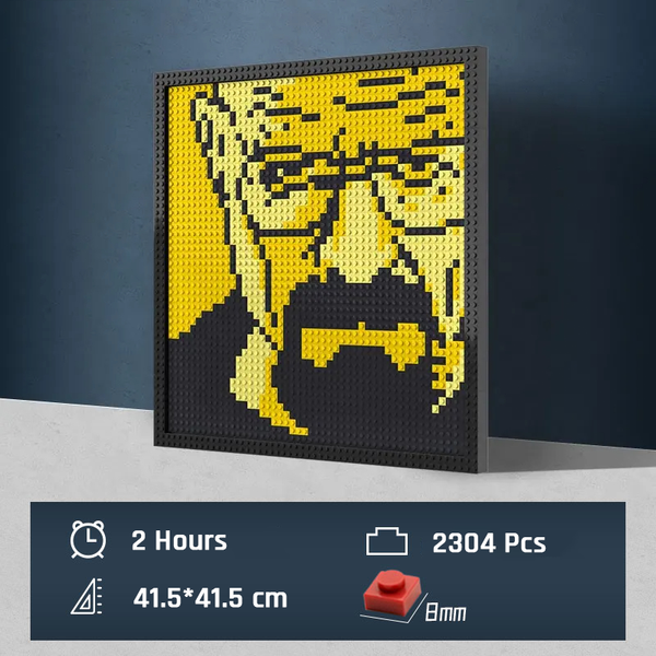 Pixel Art - Breaking Bad Walter White - My Freepixel