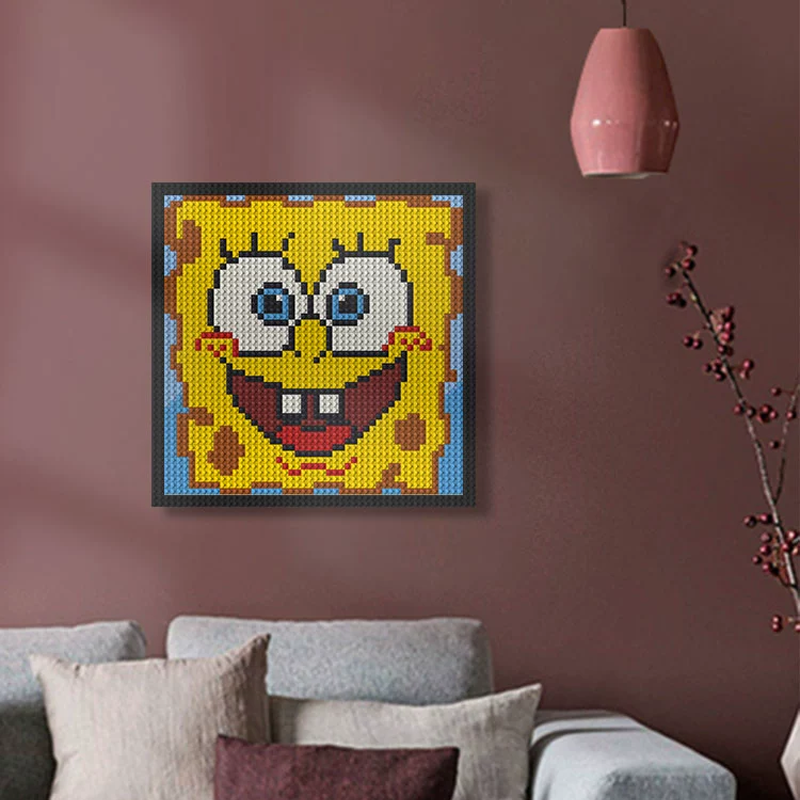 Pixel Art - Hello, Spongebob - My Freepixel