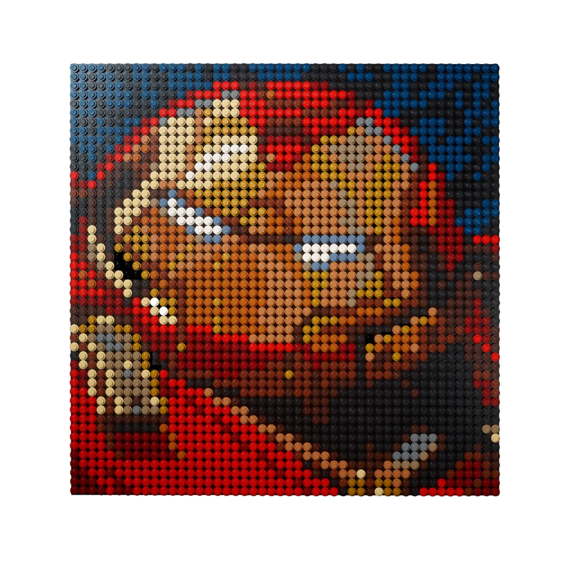 Pixel Art - Marvel Studios Iron Man - My Freepixel