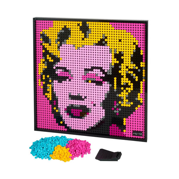 Pixel Art - Andy Warhol's Marilyn Monroe - My Freepixel