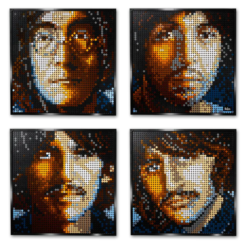 Pixel Art - The Beatles